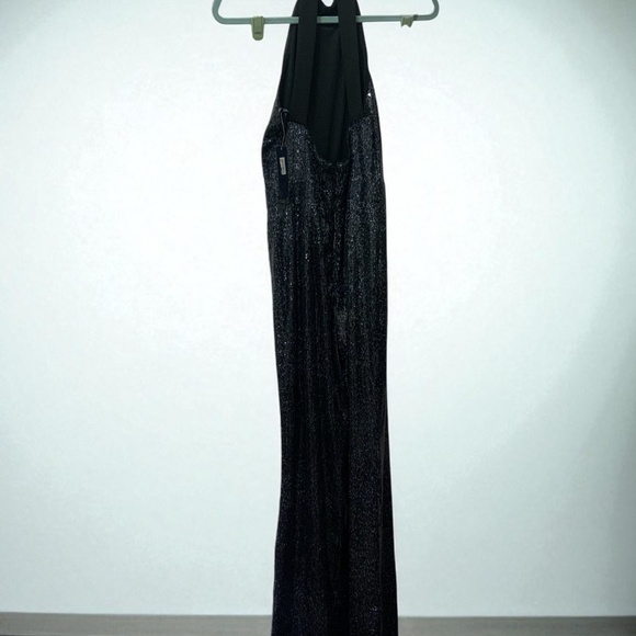 RACHEL Rachel Roy Sequin Black Jumpsuit Size 4 - Picture 2 of 4